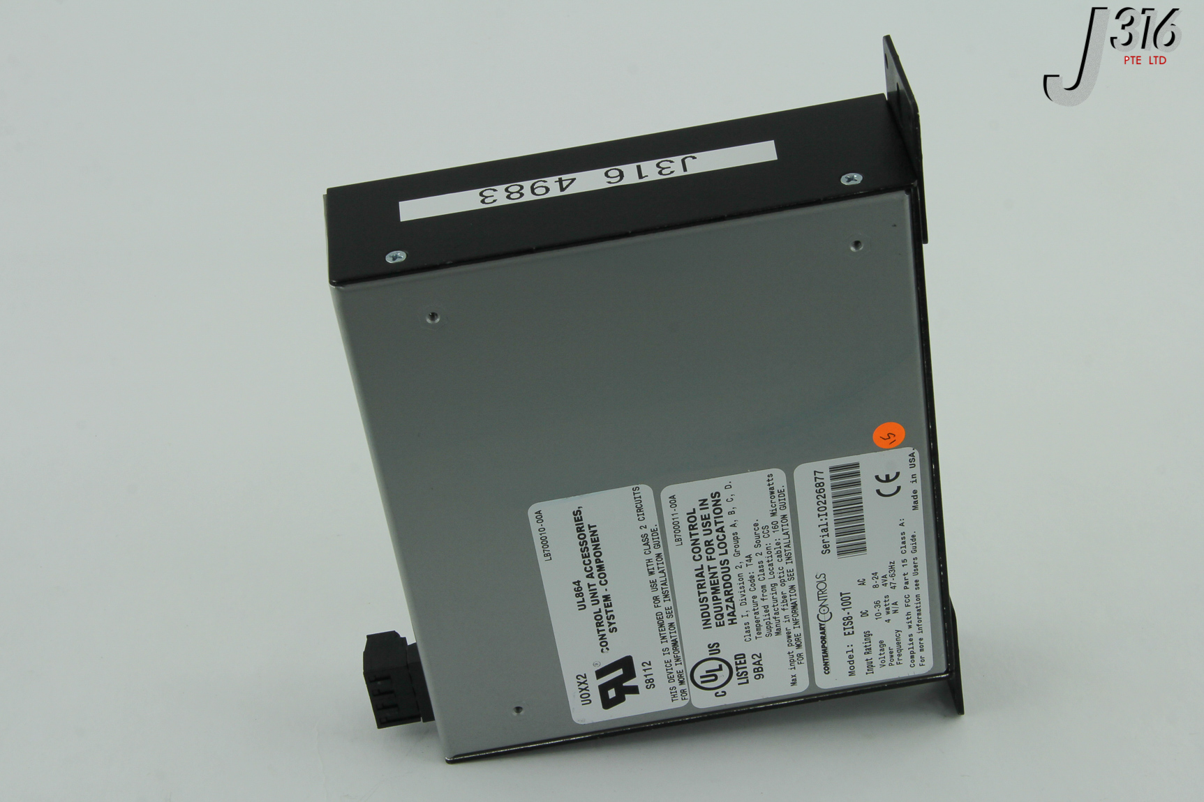 4983 CONTEMPORARY CONTROLS CTRLINK EIS ETHERNET SWITCHING HUB 8